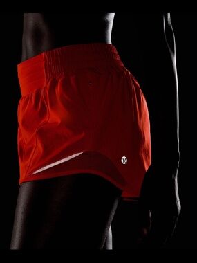 lululemon athletica Women's Red Athletic Skort